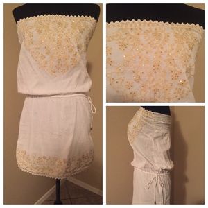 Cynthia Rowley embellished mini