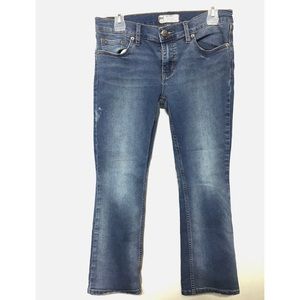 Free People Capri Jeans