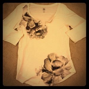 Lucky Brand T-Shirt 3/4 Sleeve size M Like New