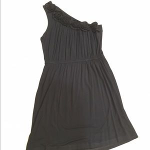 Rosette One Shoulder Dress