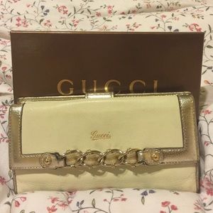 Gucci leather wallet