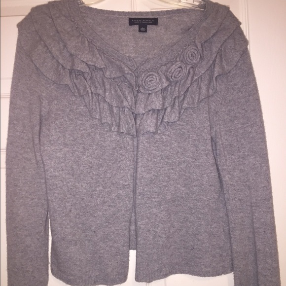 Ann Taylor Cardigan Grey Size L