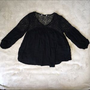 Bohemian Sheer Crochet Top