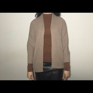 Camel cardigan