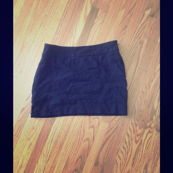 Express Black Miniskirt