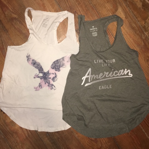 American Eagle Outfitters Tops - Two American Eagle Tank Tops
