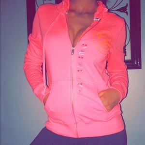 NWT Victoria secret PINK zip up hoodie
