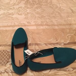 Green Loafers!! Very stylish!!