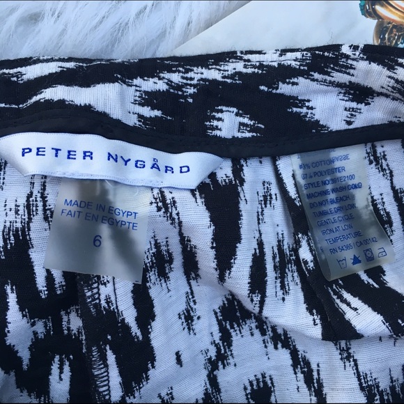 Peter nygard ikat print cropped pants - Picture 4 of 4