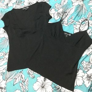 Bundle of 2 Black bebe Tops