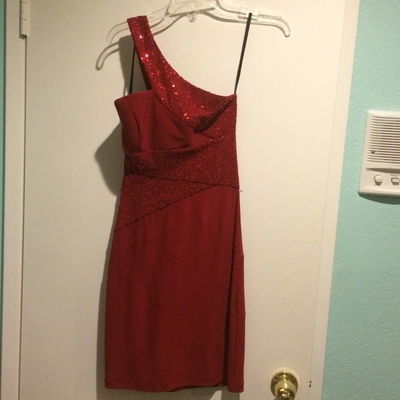 Red Cocktail Dress