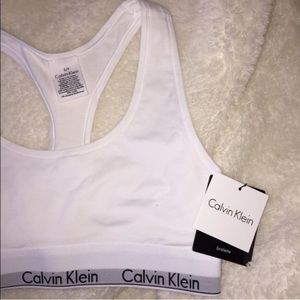 Calvin Klein White Bralette