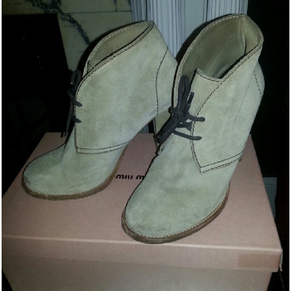 Miu Miu Scamosciato Deserto - Picture 2 of 4