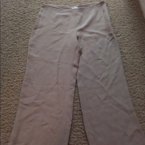 Armani palazzo silk pants