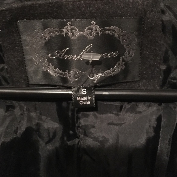 Leather and cotton jacket - Picture 3 of 3