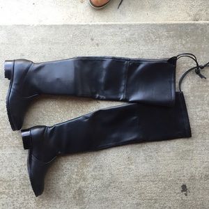 Stuart Weitzman Lowland Boots- Stretch Leather