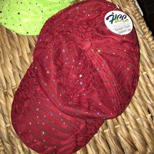 Sparkly Baseball Caps!