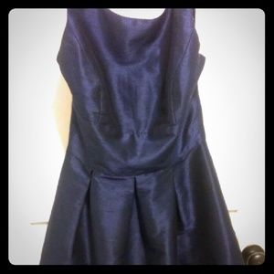 Alfred Sung D448 Midnight bridesmaid dress