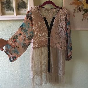 BKE Fringe Blouse (ON HOLD FOR @DixieAllen)