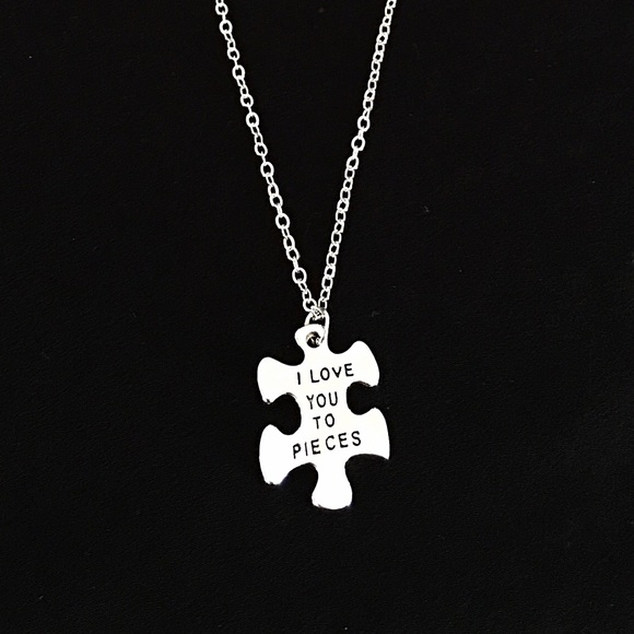 💞I love you to pieces💞Pendant Necklace