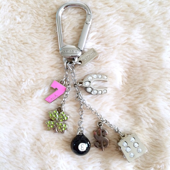 ❌SOLD❌ Coach lucky bag charm key chain fob - Picture 1 of 1
