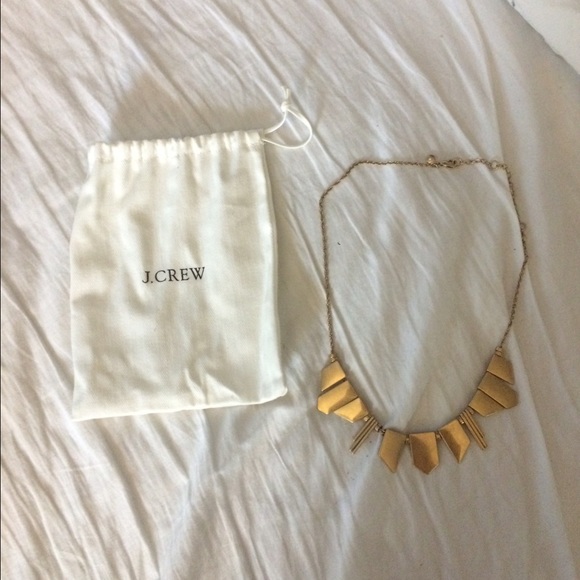 Gold J.Crew Statement Necklace