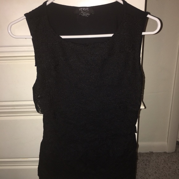 Verve sleeveless lace top