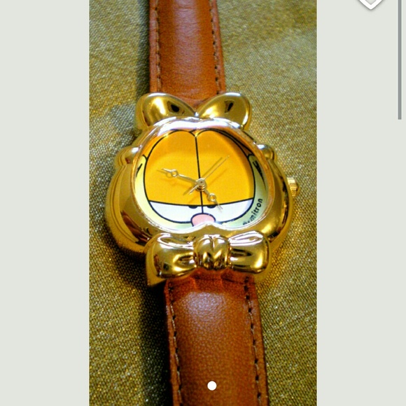 Vintage 1980 garfield armitran watch