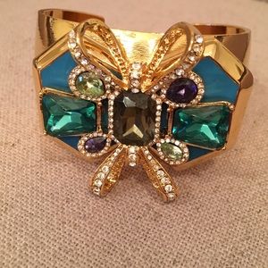 CAROLEE Gold Cuff Statement Bracelet