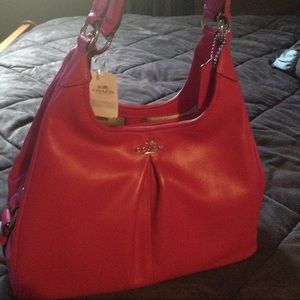 Coach Madison Fuschia Pink bag
