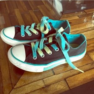 Black Converse for boys excellent condition