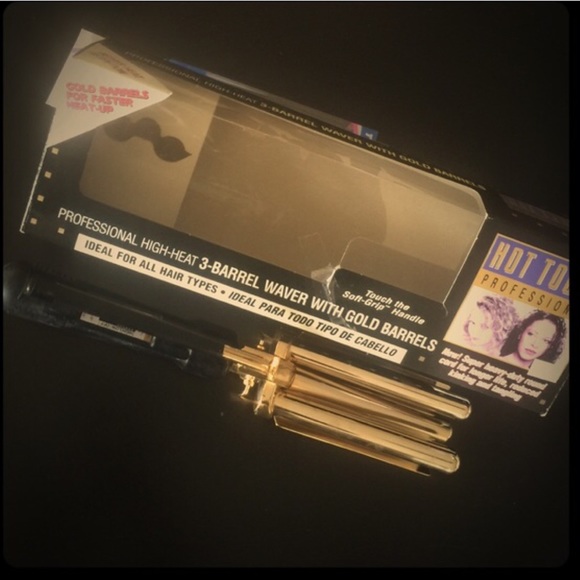 ❌❌SOLD❌❌HOT TOOLS 3 BARREL CRIMPER USED ONCE - Picture 1 of 4