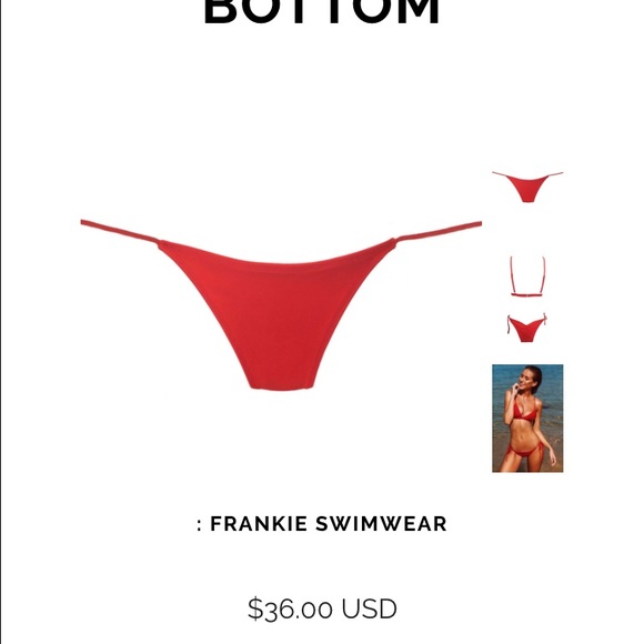RUBY RED BRAZILLIAN BOTTOMS