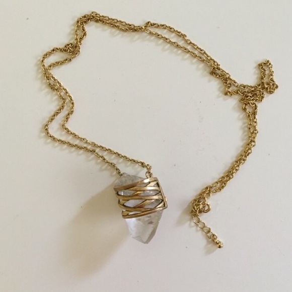 Crystal Pendant Necklace