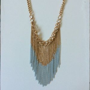 Fringe necklace
