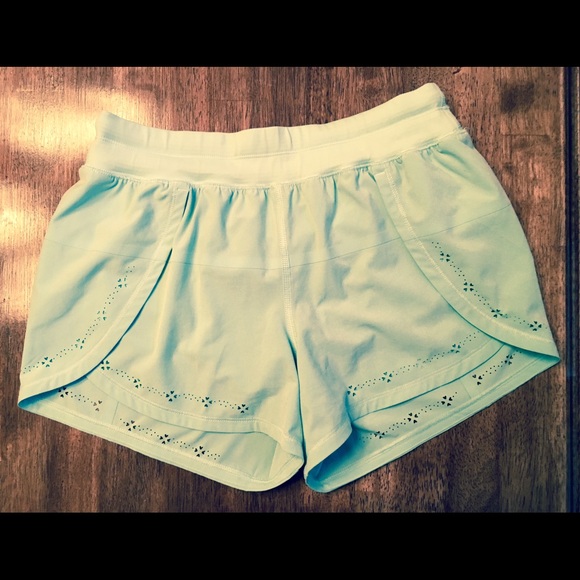 Lululemon Breeze Laser Cut Out Shorts