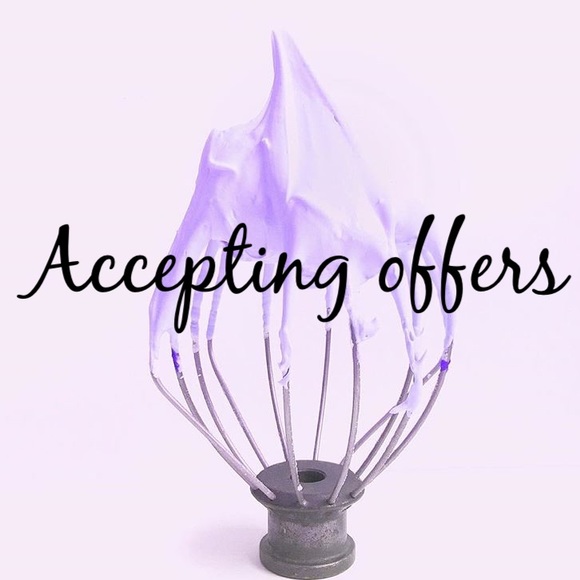 Accepting offers!!