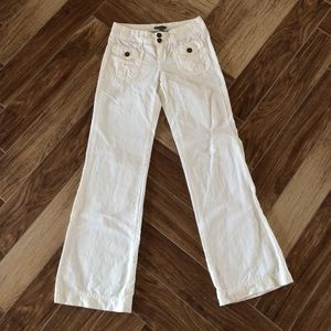 Gap Wide Leg linen/Cotten pants