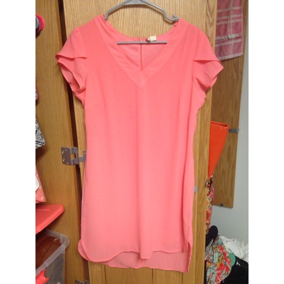 Coral Dress. Worn once.