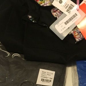 Two pair of black Koi scrub paints size L/Tall