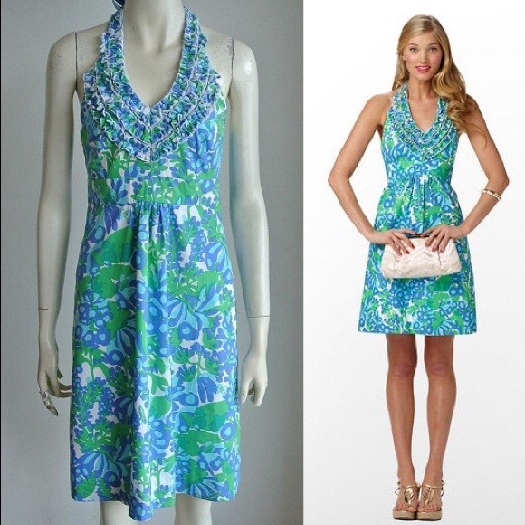 Lilly Pulitzer Halter Dress NWOT