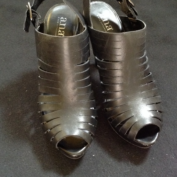 a.n.a Shoes - SOLD SOLD SOLD A.n.a 4in heels sz10 black leather comfort! FIRM $