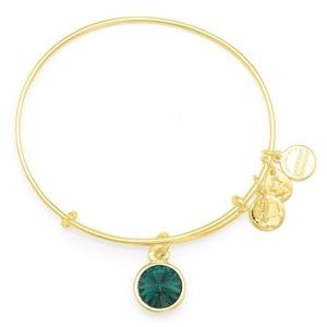 Alex and Ani May birthday stone bangle