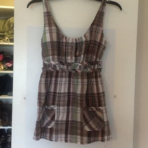 Cute Plaid Maurice's Tank