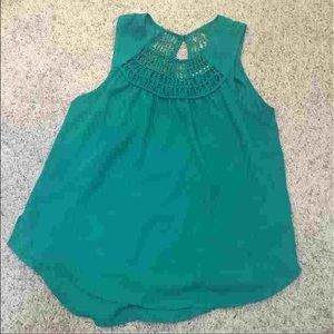 **SOLD**Green tank top