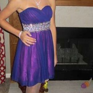 Sequin Hearts homecoming dress worn once & cleaned