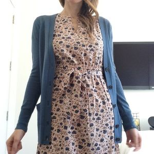 Loft turquoise cardigan