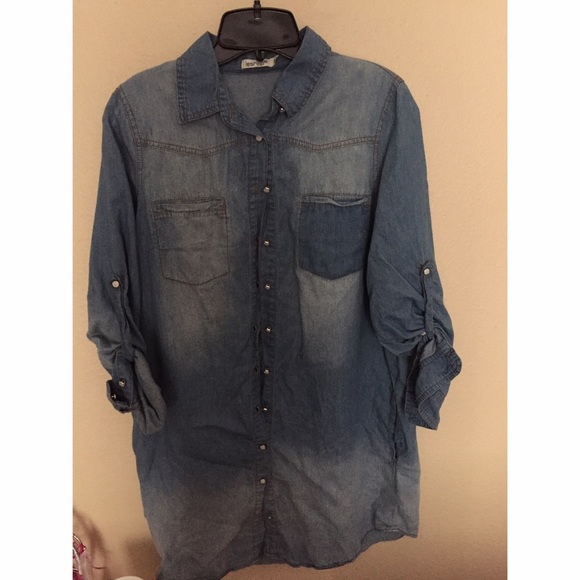 Denim dress