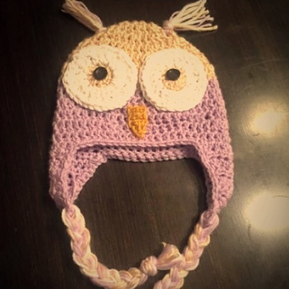 Crochet Owl hat