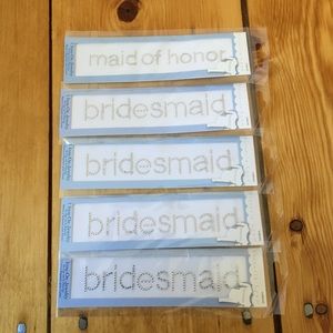 Iron-on gemstone decals